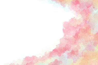 Soyut suluboya arka plan. Kağıda sıçrayan renk. Elle çizilmiş suluboya elementlerle büyük arkaplan dokusu basmaya hazır. Suluboya desenli arka plan. Soyut ıslak resim.