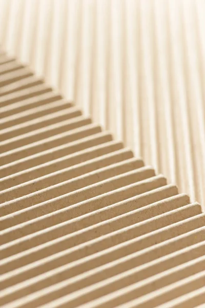 Cartonagem Cartão Material Embalagem Textura Folhas Papel Ondulado Feitas Celulose — Fotografia de Stock