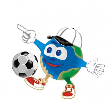 Gezegen bayrak Darts topu ile