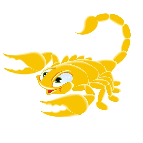 Illustration vectorielle d'un scorpion — Image vectorielle