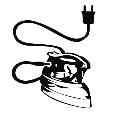 Elektrik demir vektör çizim