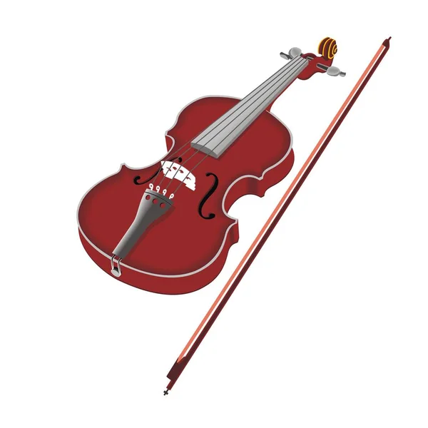 Violin vektor illustration — Stock vektor
