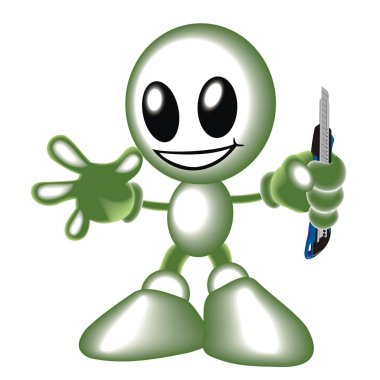 vektör kişi konseptiyle