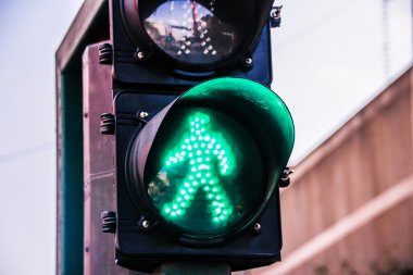 Trafik ışığı kentsel senaryosu