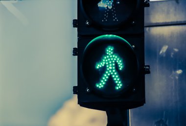 Trafik ışığı kentsel senaryosu