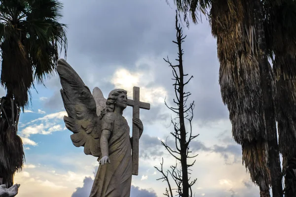 Angel άγαλμα σχήμα — Φωτογραφία Αρχείου