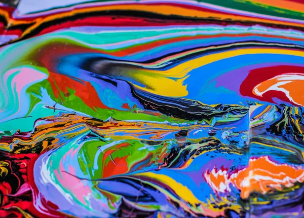 Pintura colorida patrón abstracto —  Fotos de Stock