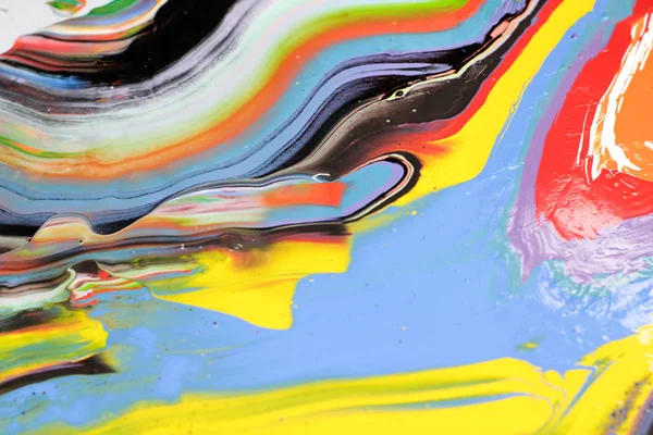 Барвистий абстрактний візерунок фарби — стокове фото