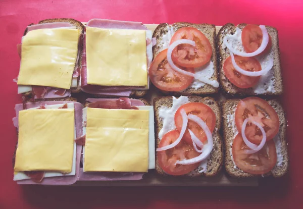 Sandwich food photograph — Stock Photo, Image