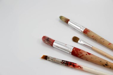 Sanat kirli fırçalar