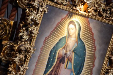 Mary Guadalupe Basilica de Guadalupe yılında görüntüsünü