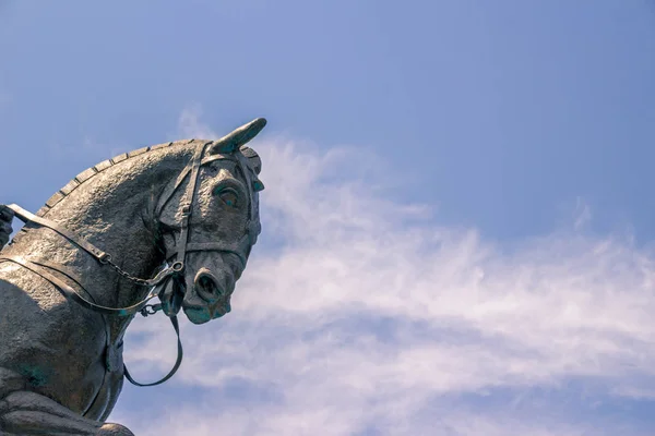 Escultura de cavalo em Guerrero, México — Fotografia de Stock