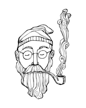 şapkalı adam hipster