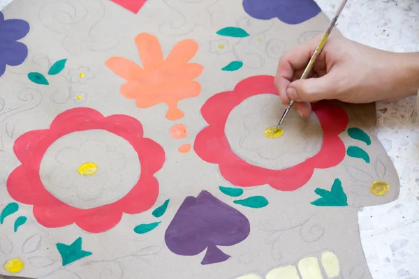 Traditionele Mexicaanse catrina handwerk — Stockfoto