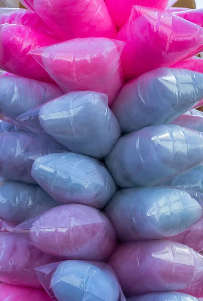 Sugar cotton candies — Stock Photo, Image