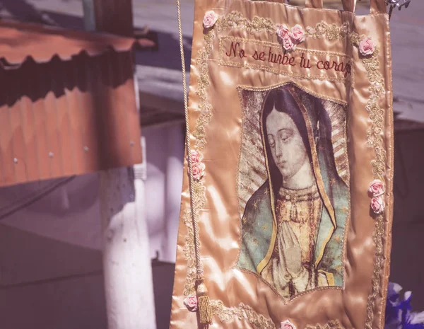 Afbeelding van onze-lieve-vrouw van Guadalupe — Stockfoto