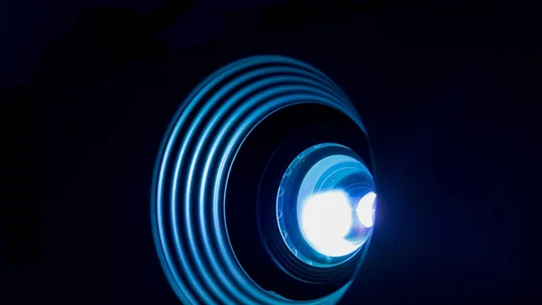 Projector lens photograph — Stock Photo, Image