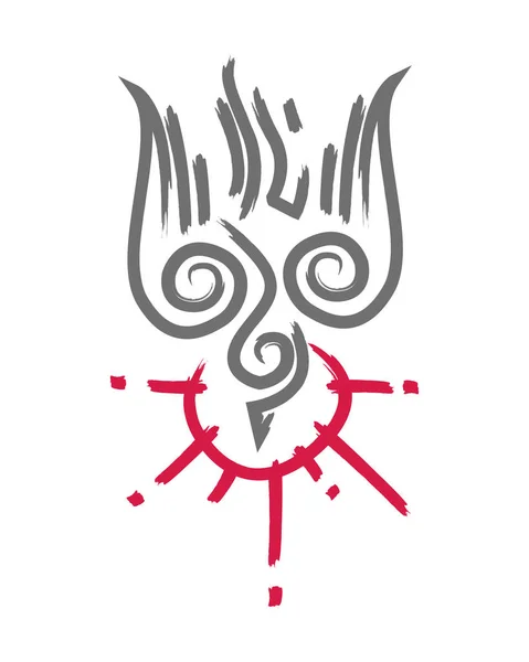 Heiliger Geist religiöses Symbol — Stockvektor