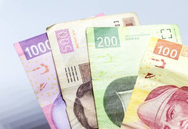 Farklı değerler Meksika faturaları