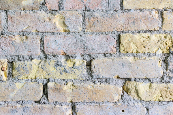 close-up Photo of old brick wall texture background