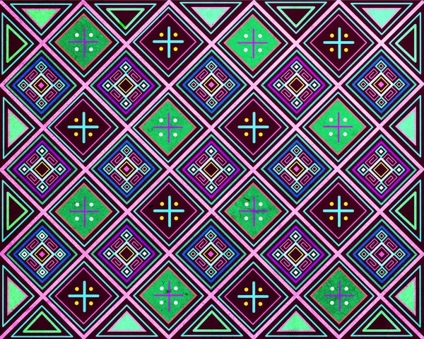 Indigenous ethnic pattern design