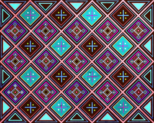 Indigenous ethnic pattern design