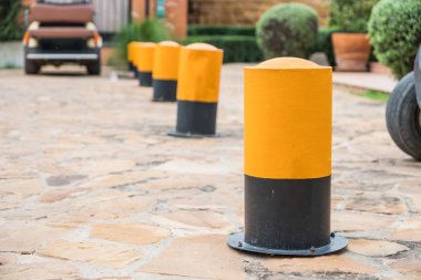 Yol blok kutup düz çizgi