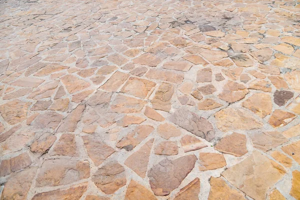 Graniet grijze flagstone stoep muur achtergrond — Stockfoto