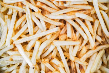 Balık ve patates kızartması yemek closeup fiş