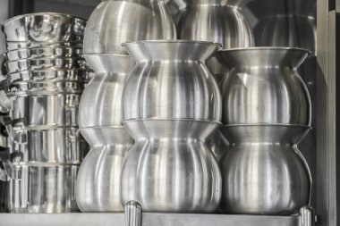 İşlem bir restoranda tipik mutfak,