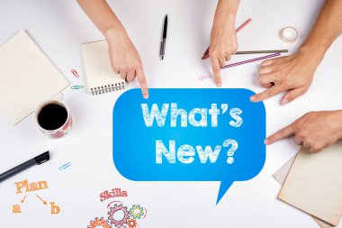 Whats yeni. Beyaz Ofis Masası toplantısında.