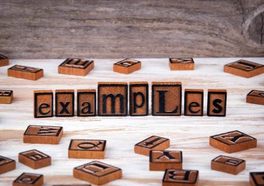 Ahşap mektup örnekleri