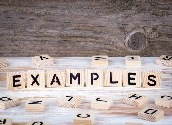 Ahşap mektup örnekleri