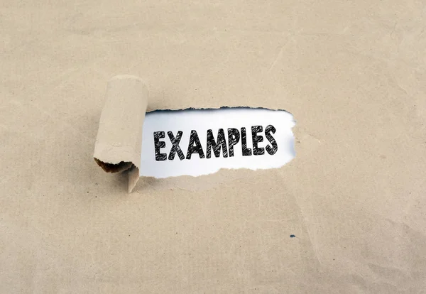 Inscription révélée sur vieux papier - Exemples — Photo