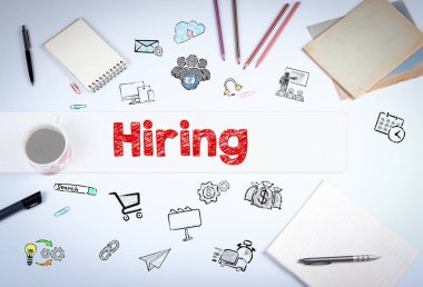Kavram işe. Beyaz Ofis Masası toplantısında