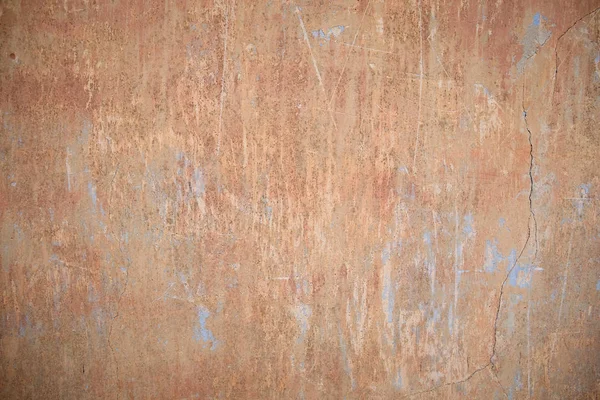 古い汚れた質感、オレンジ色のコンクリートの壁 — ストック写真