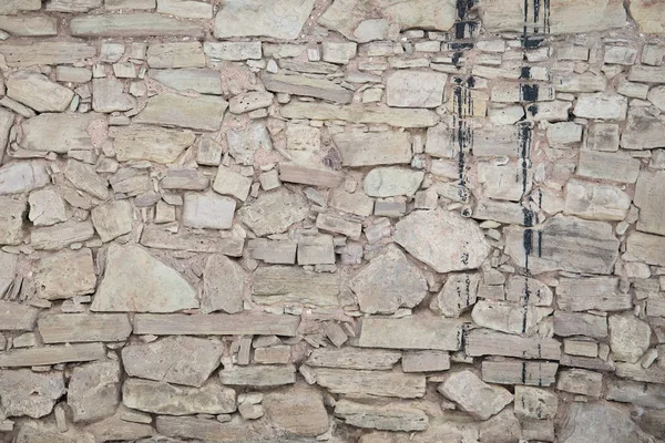 Staré kamenné zdi textury. Abstraktní pozadí s prostorem — Stock fotografie