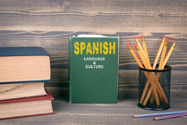 スペイン語の言語と文化の概念 — ストック写真