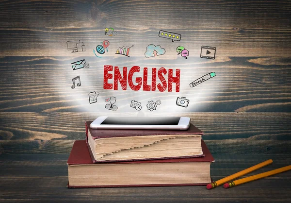 Английский язык, образование и бизнес-образование — стоковое фото