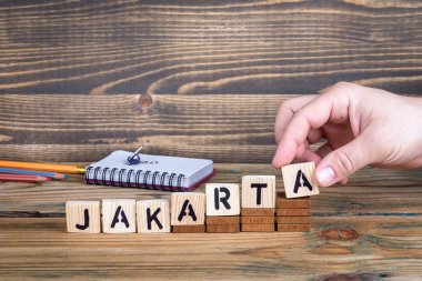 Jakarta, birçok kişinin milyonlarca yaşadığı bir şehir Endonezya
