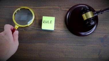 Kural bu. Hukuk, yönetmelik, adalet ve hukuk hizmetleri kavramı
