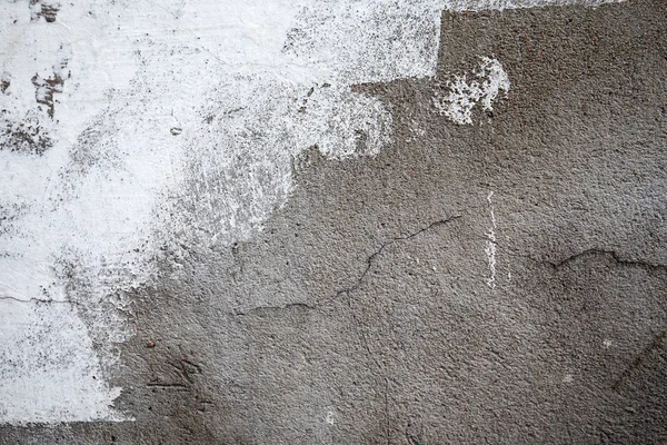 Pared de hormigón pintado de blanco. Fondo abstracto — Foto de Stock