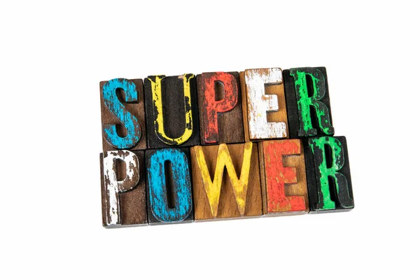 Super Power. Motivation, leader, winner and business concept