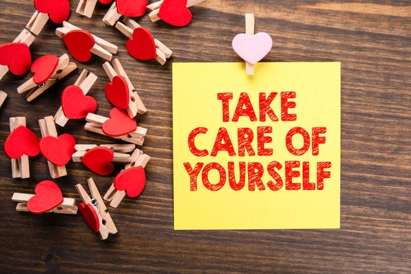 Take care of yourself. Healthy lifestyle, security, retirement and finances concept