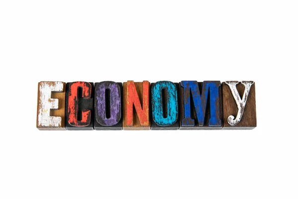 Ekonomika. Koncepce rozvoje, plánování, růstu nebo recese — Stock fotografie