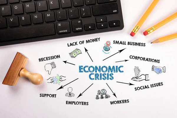 Economic Crisis. Recession, Lack Of Money, Social Issues and Support concept