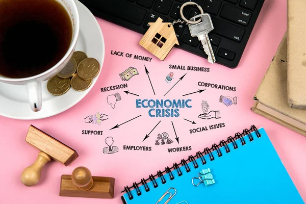 Economic Crisis. Recession, Lack Of Money, Social Issues and Support concept