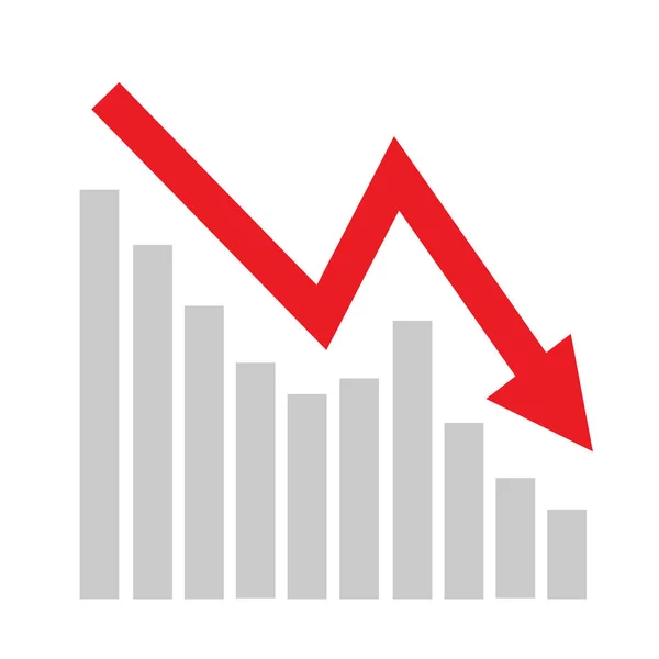 Kırmızı iş ok aşağı gidiyor
