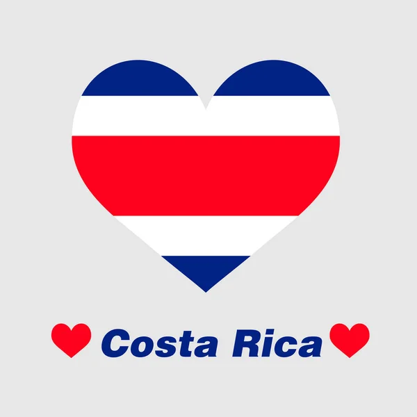 The heart of Costa Rica — Stock Vector