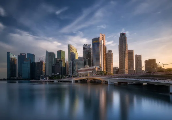 Ponte giubilare e Singapore — Foto Stock